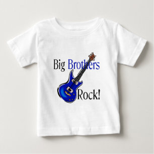 Camiseta De Bebé ¡Los grandes hermanos ROCK!