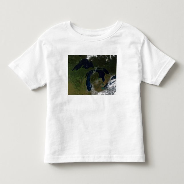 Camiseta De Bebé Los Grandes Lagos (Anverso)
