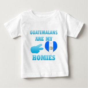 Camiseta De Bebé Los guatemaltecos son mi Homies