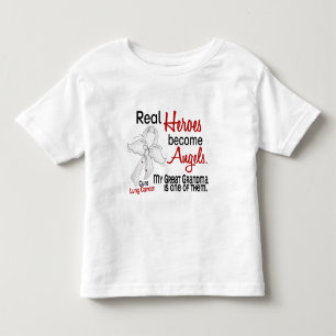 Camiseta De Bebé Los héroes hacen gran cáncer de pulmón de la