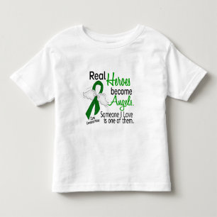 Camiseta De Bebé Los héroes hacen parálisis cerebral de los ángeles