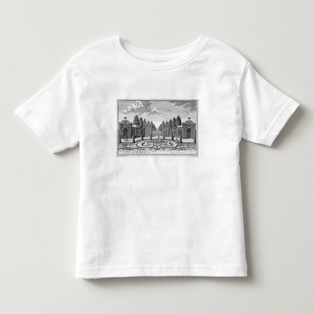 Camiseta De Bebé Los jardines de la cuenta Althan, Viena, de (Anverso)