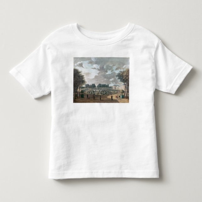 Camiseta De Bebé Los jardines de Luxemburgo (Anverso)