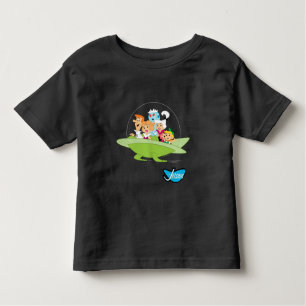 Camiseta De Bebé Los Jetsons   Automóvil Familiar Volador