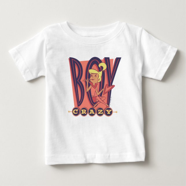 Camiseta De Bebé Los Jetsons | Boy Crazy (Anverso)