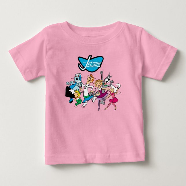Camiseta De Bebé Los Jetsons | Fiesta de danza familiar (Anverso)
