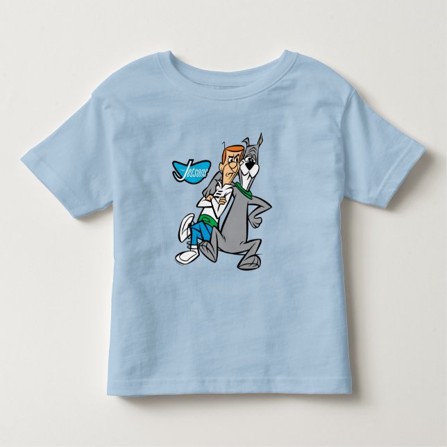 Camiseta De Bebé Los Jetsons | Presupuestos George y Astro (Anverso)