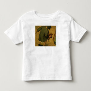 Camiseta De Bebé Los juegos de los niños, detalle de la sección