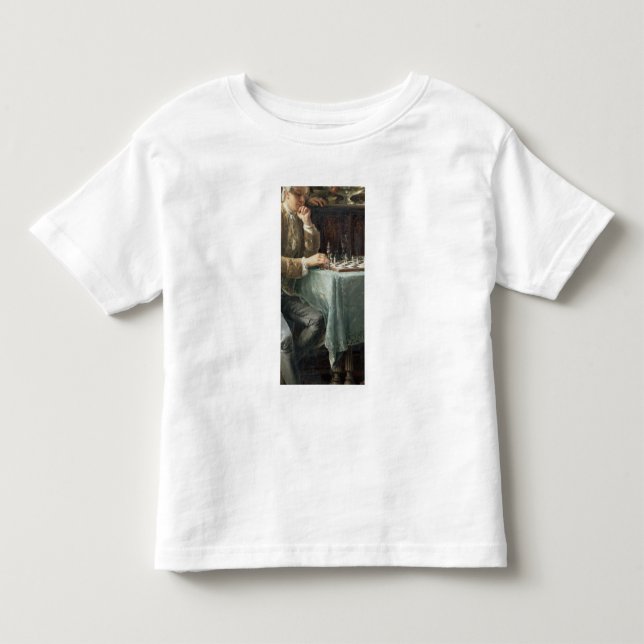 Camiseta De Bebé Los jugadores de ajedrez, 1887 (Anverso)