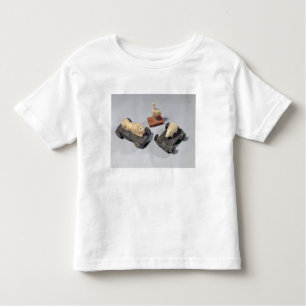 Camiseta De Bebé Los juguetes de los niños: un erizo, un león y una