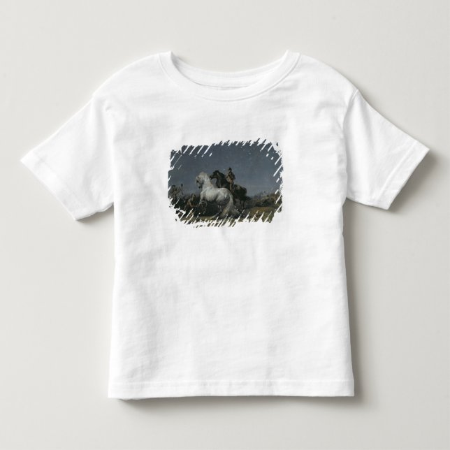 Camiseta De Bebé Los ladrones del caballo, siglo XIX (Anverso)