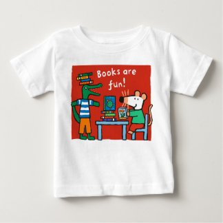 Camiseta De Bebé Los libros Maisy y Charley son divertidos
