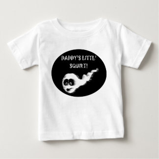 CAMISETA DE BEBÉ ¡LOS LITTL DEL PAPÁ ARROJAN A CHORROS!
