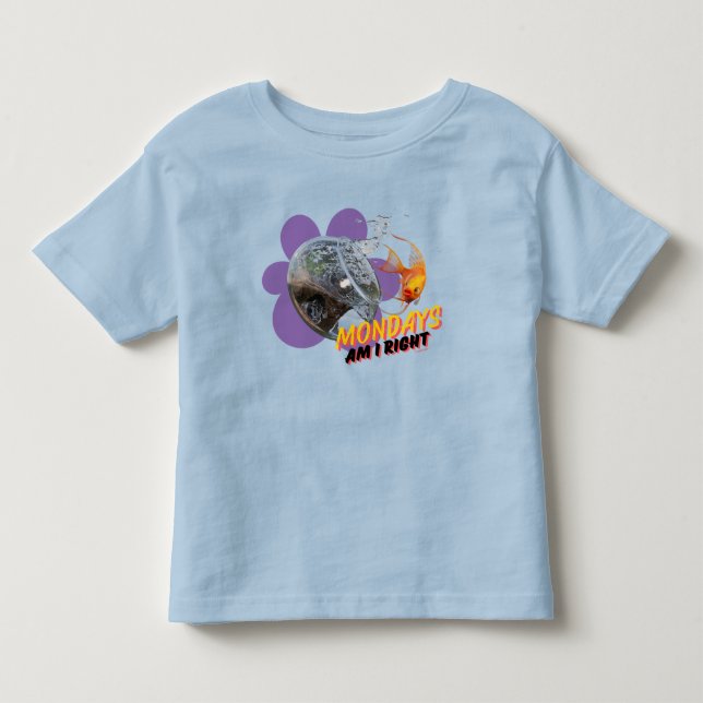 Camiseta De Bebé Los Lunes, ¿Tengo Razón? (Anverso)
