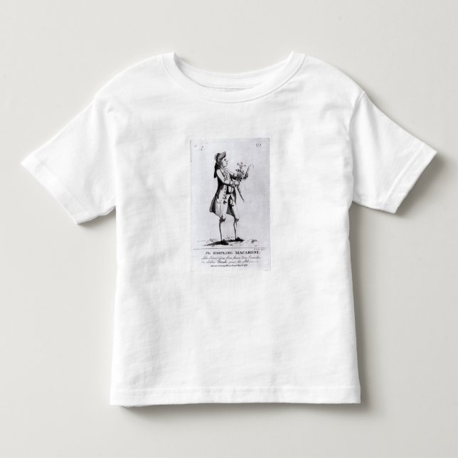 Camiseta De Bebé Los macarrones de Simpling (Anverso)