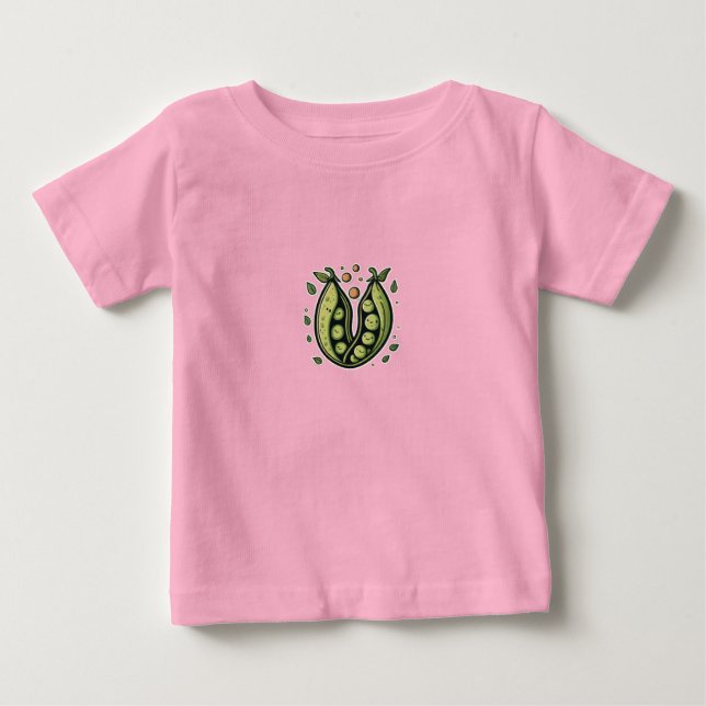 Camiseta De Bebé Los margaritas en un poste (Anverso)