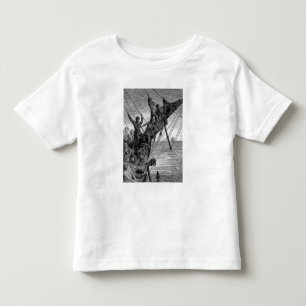 Camiseta De Bebé Los marineros ven en la distancia una nave