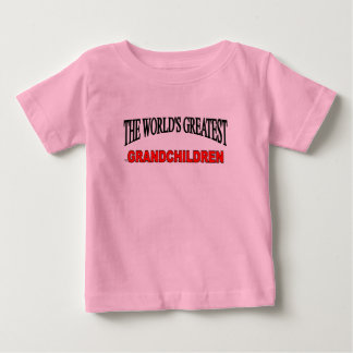 Camiseta De Bebé Los mayores nietos del mundo