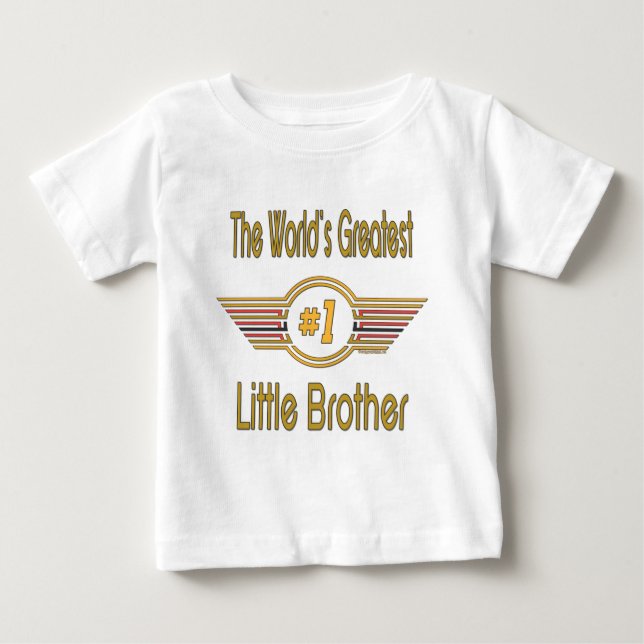 Camiseta De Bebé Los mejores regalos de Hermano (Anverso)