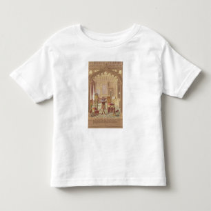 Camiseta De Bebé Los muebles góticos de Pugin, por Augustus Charle