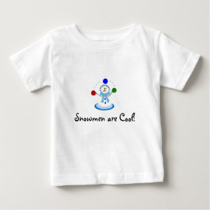 Camiseta De Bebé Los muñecos de nieve son Cool