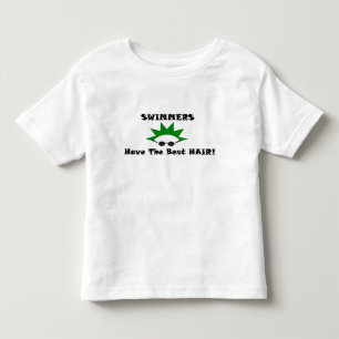 Camiseta De Bebé Los nadadores tienen el mejor pelo