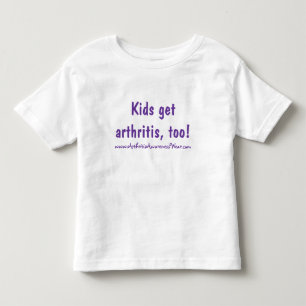 Camiseta De Bebé ¡Los niños consiguen artritis, también!
