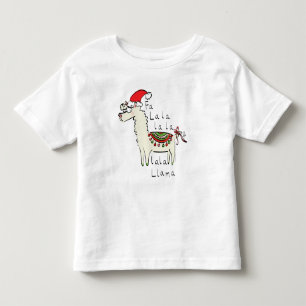 Camiseta De Bebé Los niños de los Navidades de Llama son graciosos