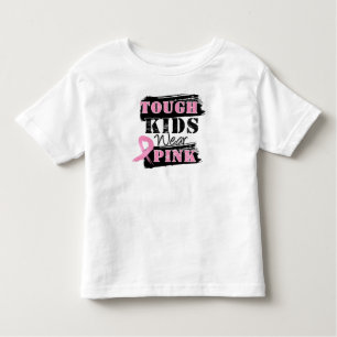 Camiseta De Bebé Los niños duros llevan el rosa - conciencia del