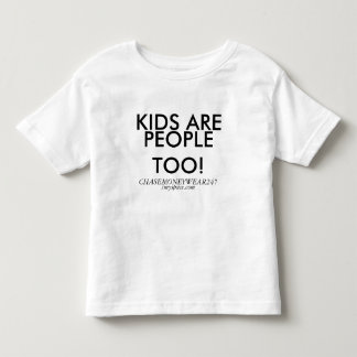 CAMISETA DE BEBÉ ¡LOS NIÑOS ESTÁN, GENTE TAMBIÉN! ,