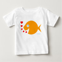 Los ojos azules, bebés, Personalizados de peces de