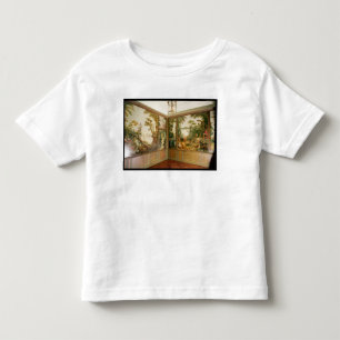Camiseta De Bebé Los paneles de pared pintados en el salón de Gill