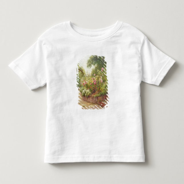 Camiseta De Bebé Los pasos del jardín (Anverso)