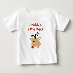 Camiseta De Bebé Los pequeños y queridos Navidades de papá