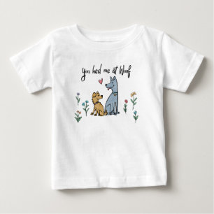 Camiseta De Bebé Los perros en el jardín III el   usted me tenía 