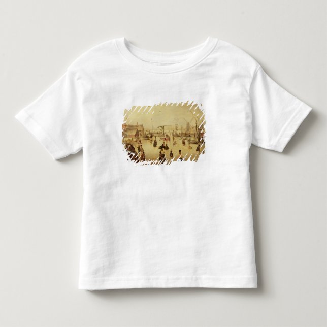 Camiseta De Bebé Los placeres del invierno (Anverso)