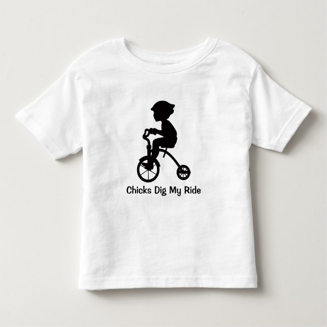 Camiseta De Bebé Los polluelos cavan mi paseo (Anverso)