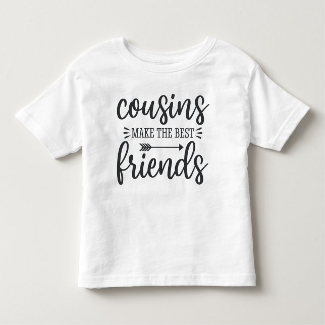 Camiseta De Bebé Los Primos Hacen Los Mejores Amigos (Anverso)