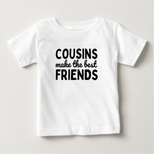 Camiseta De Bebé Los Primos Hacen Los Mejores Amigos