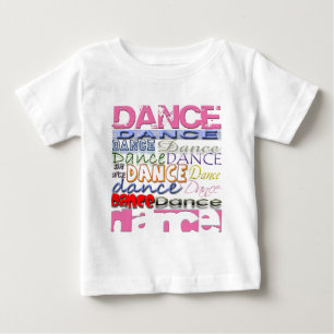 Camiseta De Bebé Los productos del bailarín de la danza