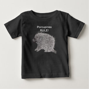 Camiseta De Bebé ¡Los puercoespines mandan!