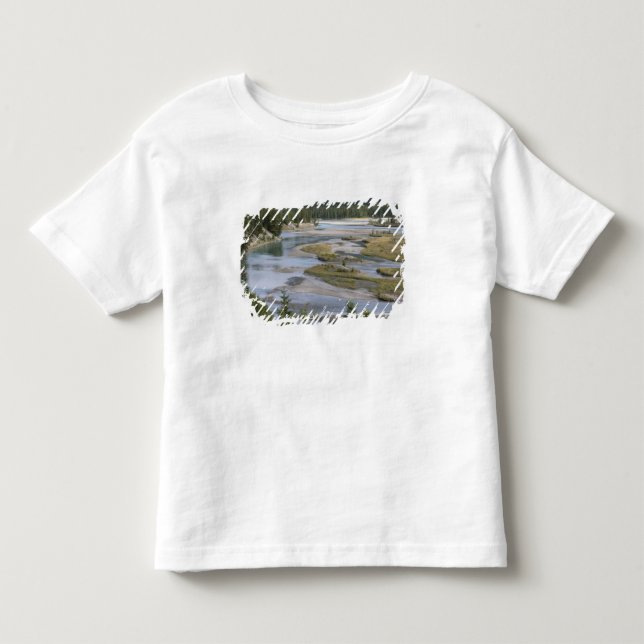 Camiseta De Bebé Los ríos atraviesan una sección baja de Jasper (Anverso)