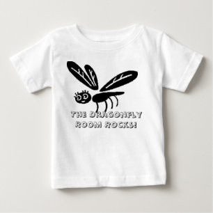 Camiseta De Bebé Los Roca-niños del sitio de la libélula