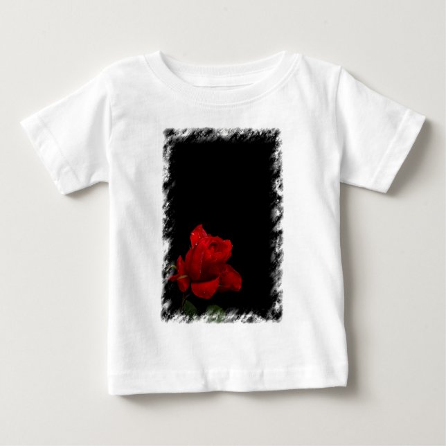 Camiseta De Bebé Los rosas son rojos (Anverso)