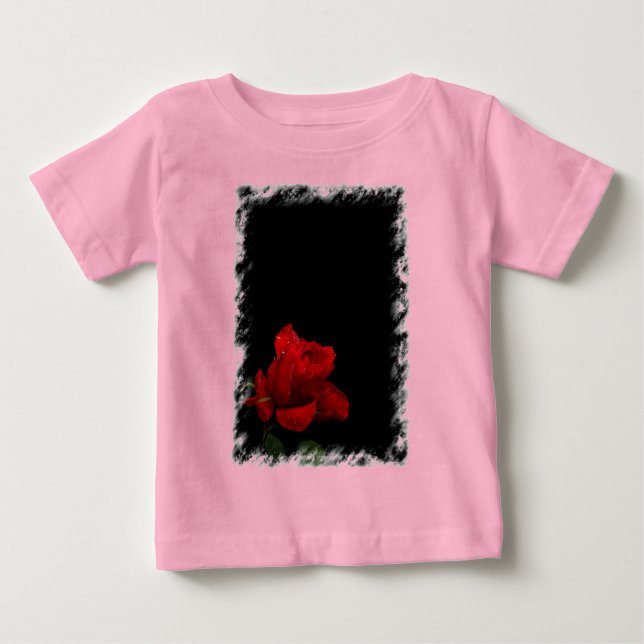 Camiseta De Bebé Los rosas son rojos (Anverso)