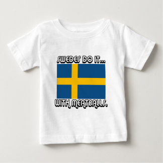 Camiseta De Bebé Los suecos lo hacen... con albóndigas