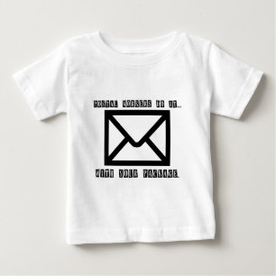 Camiseta De Bebé Los Trabajadores Postales Lo Hacen... Con Su Paque