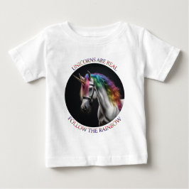 Camiseta De Bebé Los unicornios son reales