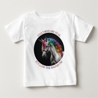 Camiseta De Bebé Los unicornios son reales