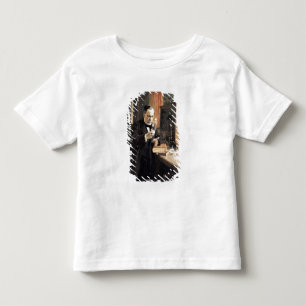 Camiseta De Bebé Louis Pasteur en su laboratorio, 1885